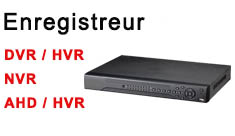 Enregistreur numérique DVR / NVR / HVR / AHD
